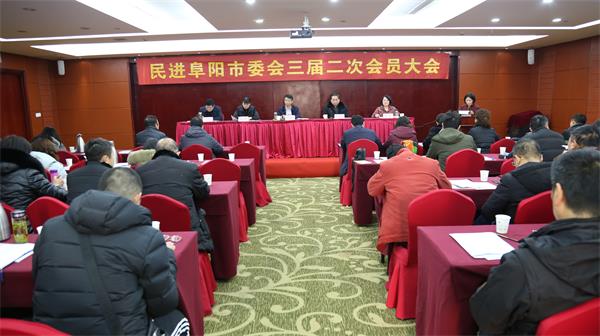 民进阜阳市委召开三届二次会员大会.JPG